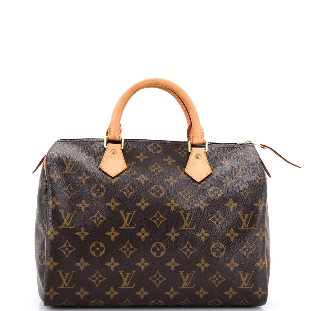 Louis Vuitton Speedy Handbag Canvas 30 #258721L17B